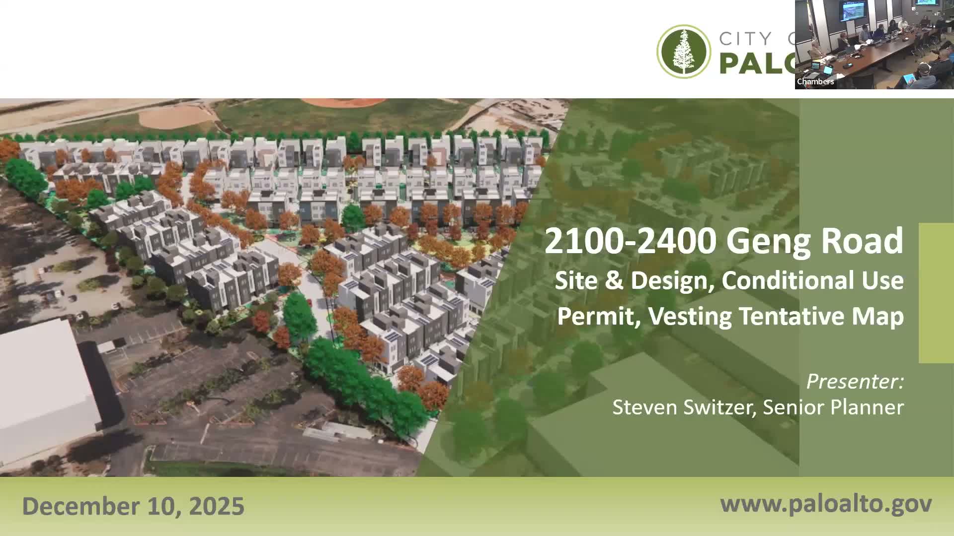 Planning commission backs 145‑unit Baylands townhome project at 2100 King Road, adds dark‑sky and native‑tree conditions