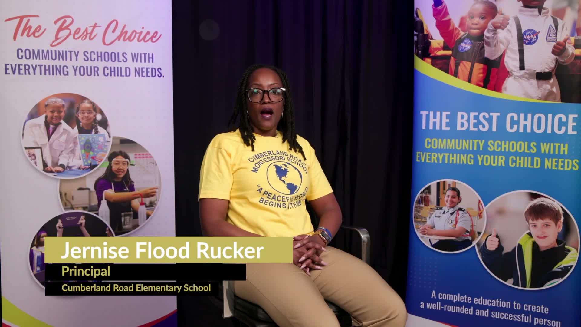 Ineligible: school program presentation