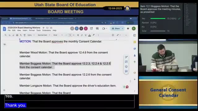 Board removes a Spanish curriculum block and approves fall instructional materials as amended