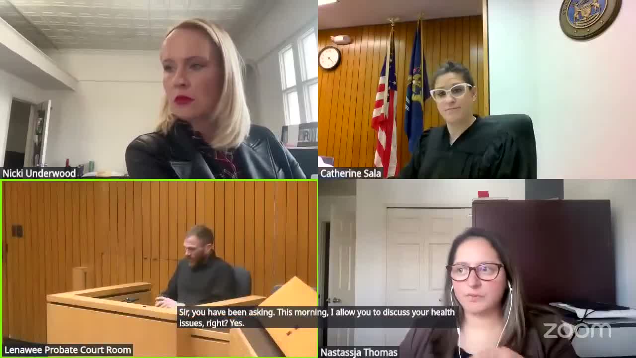 Father testifies to medical issues and housing struggles; court finds evidence insufficient to prevent termination