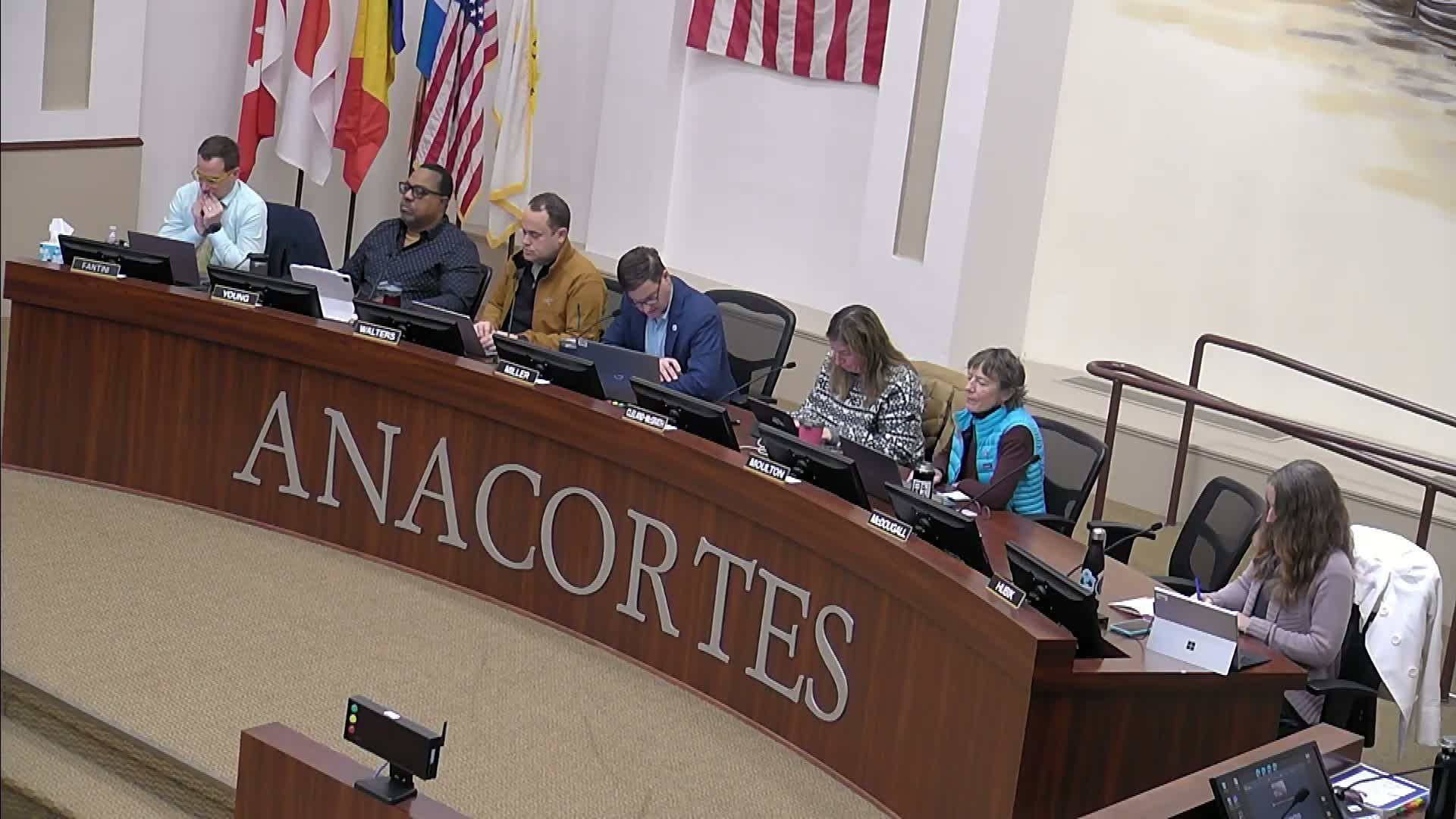 Anacortes narrows 2026 legislative priorities: event center, SR‑20 funding and nutrient-permit concerns among top items