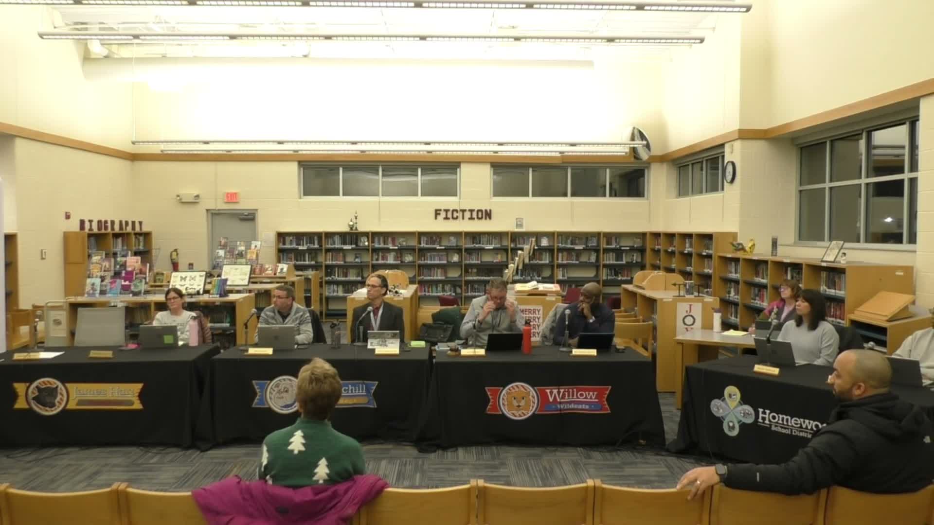 Homewood SD 153 adopts 2025 tax levy and authorizes up to $8 million in life‑safety bonds