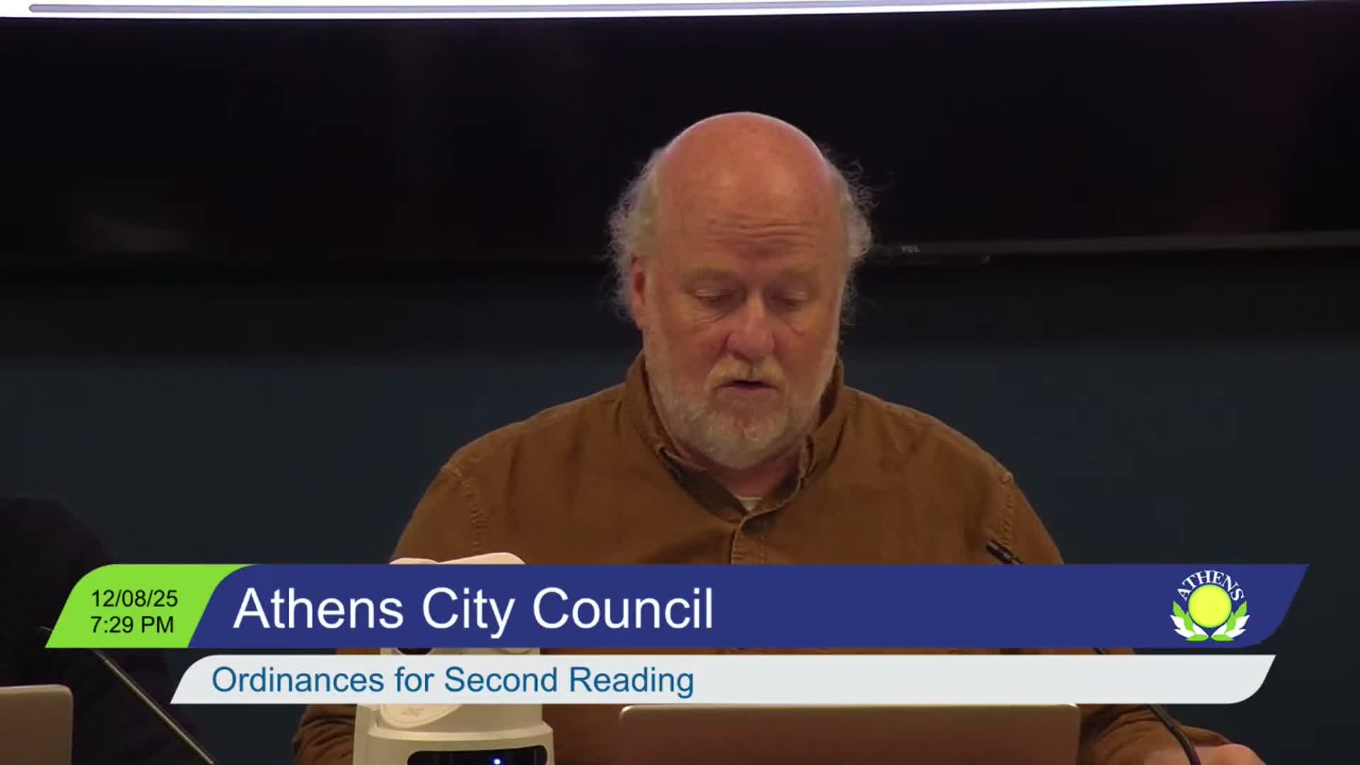 Council flags discrepancies and asks for revenue projections during second reading of 2026 budget