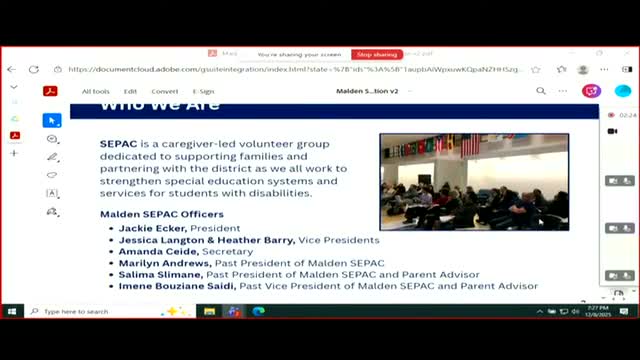 CPAC presents special‑education caregiver survey; superintendent pledges program review and audit