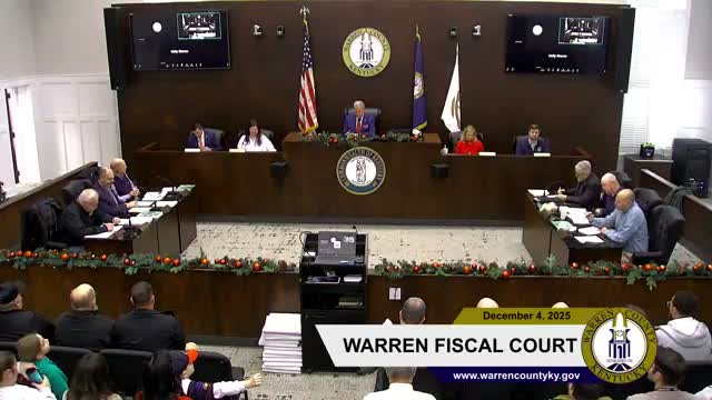 Votes at a glance: Warren County Fiscal Court approves routine business, property purchases and a $1.95M rescue engine bid