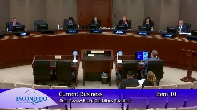 Council standardizes CPI method for mobile-home rent reviews; change applies to future applications