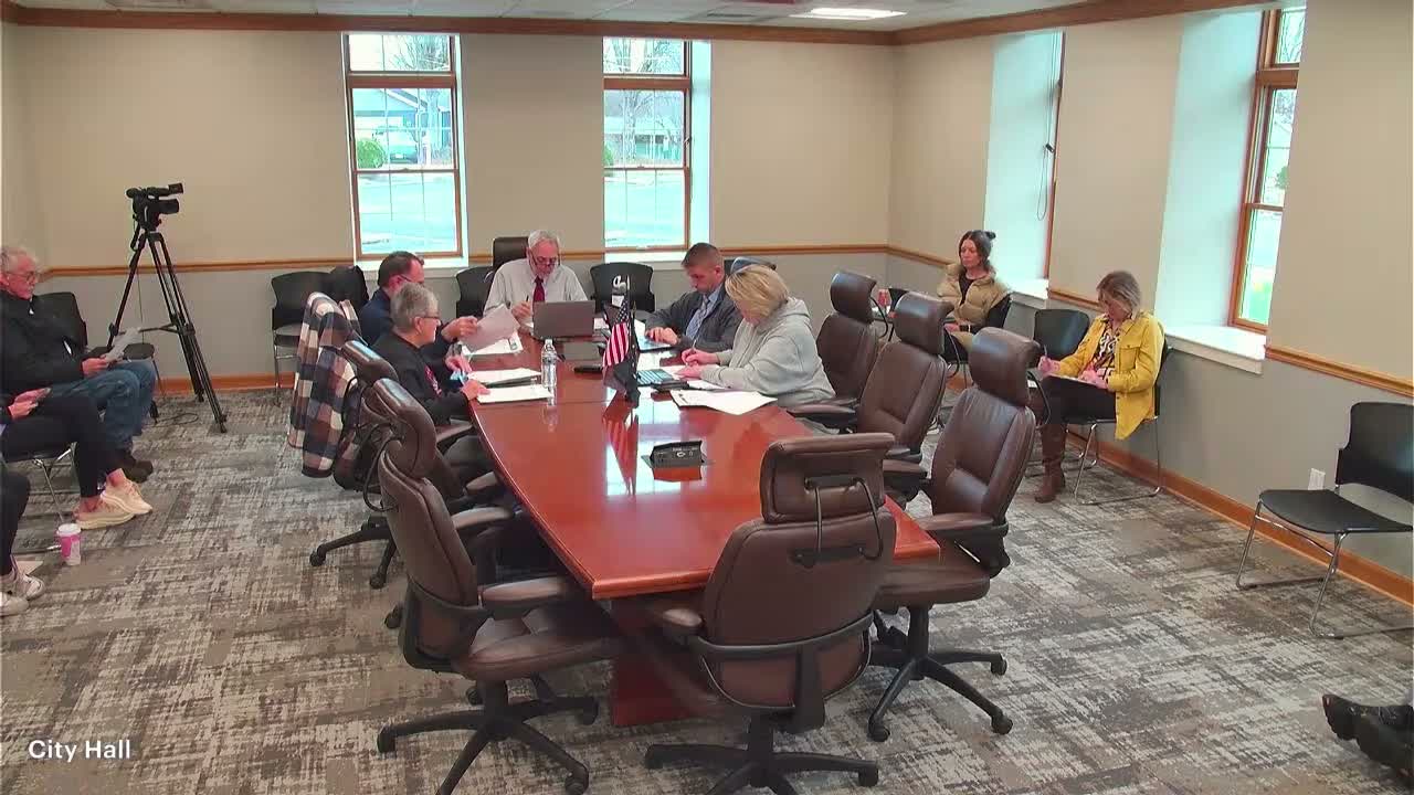 Board signs off on routine administrative items, claims and payroll sellbacks; announces holiday parade