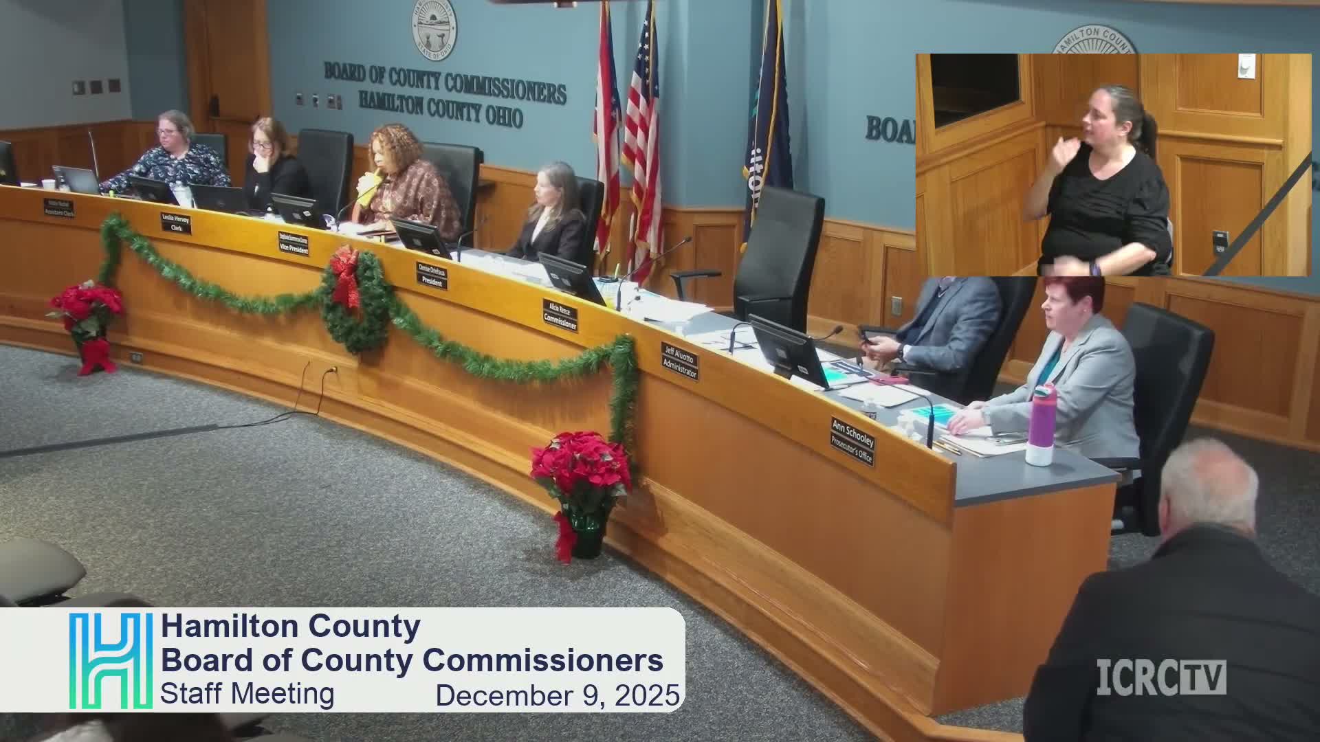 Alloy (EDO) asks commissioners not to cut economic development funding, highlights small-business work and a $130M redevelopment