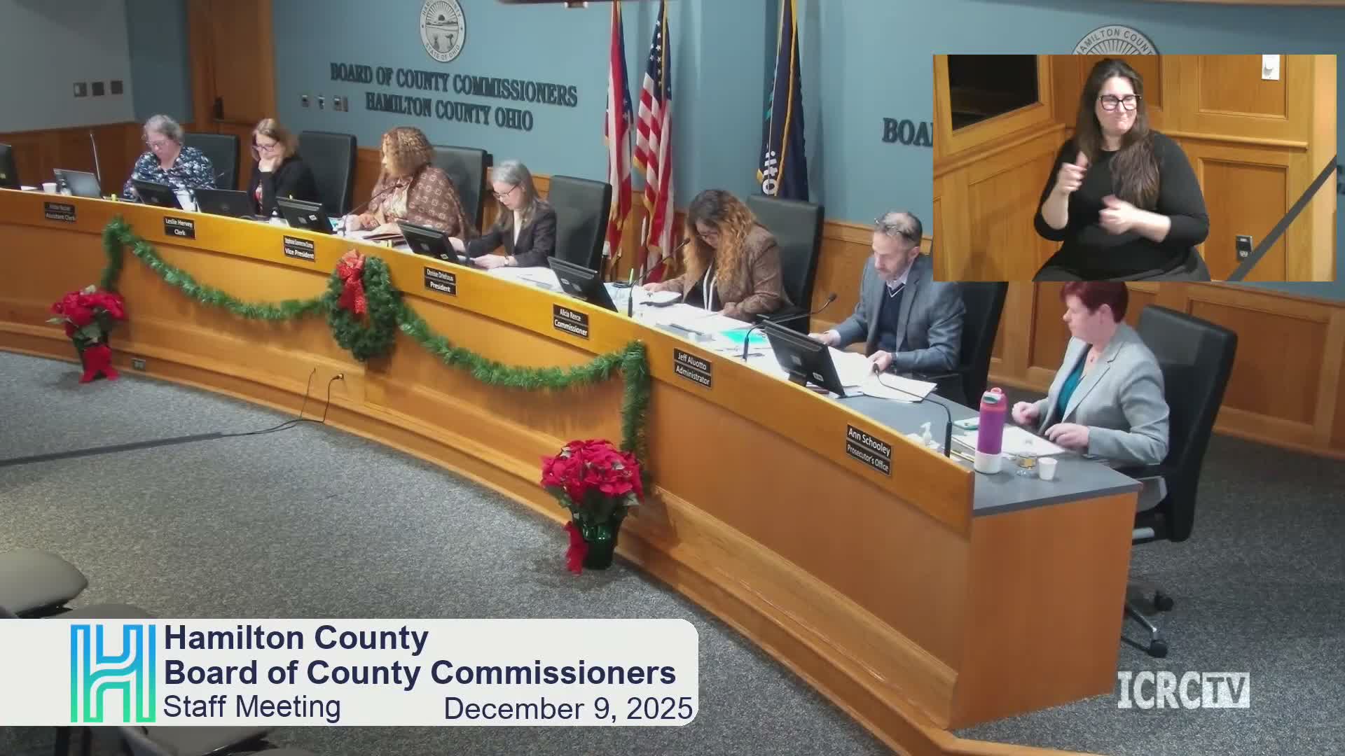 Commissioners approve consent items for facilities and parking contracts, then vote to enter executive session