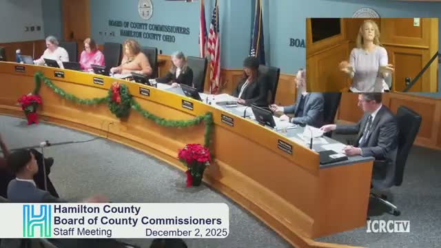 Commissioners authorize modest 2026 property tax rebate, debate $1 transfer-tax boost and budget risks