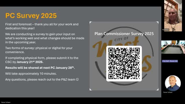 Commission reviews housing project updates and launches a plan commission survey