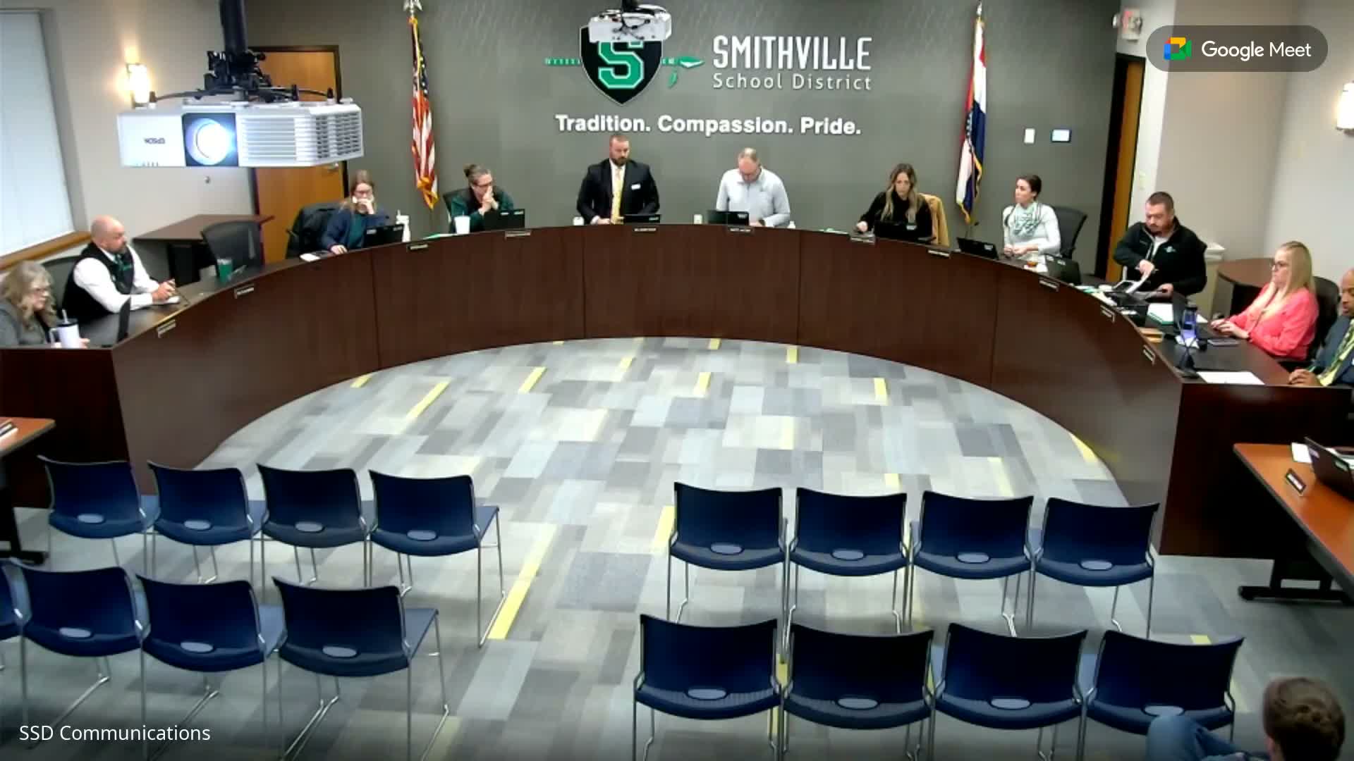 Smithville bond project: demolition of Central Commons underway; CMAR bid vetting underway for high‑school rebuild