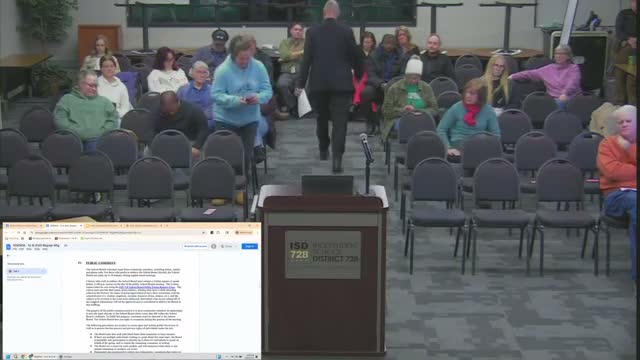 Parent tells Elk River board district failed to coordinate schooling for daughter in out‑of‑state treatment