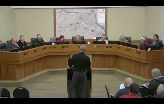 Otsego interim fire chief outlines staffing and response concerns; council names liaisons and approves station payment