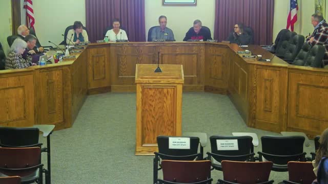 Committee of the Whole recesses into executive session to consider property purchase