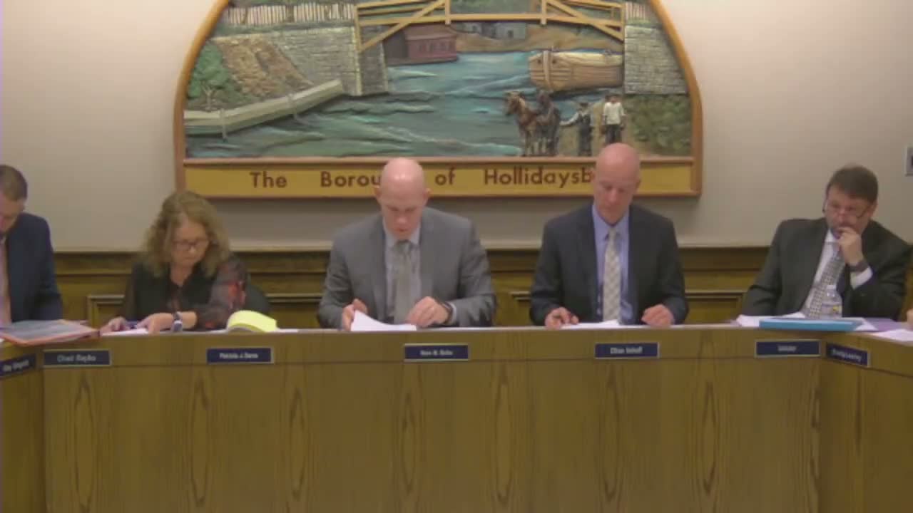 Hollidaysburg council adopts 2026 budget and sets total millage at 3.7 mills