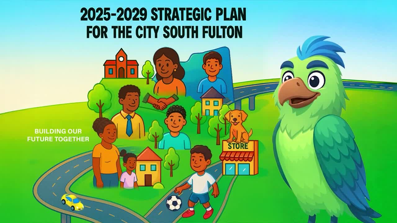 South Fulton outlines 2025–2029 strategic plan focused on operations, neighborhoods, finances and infrastructure