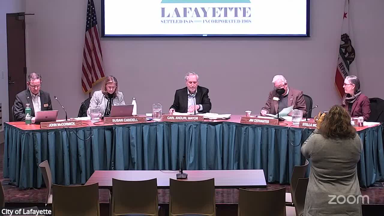 Lafayette council authorizes mayor to object to Plan Bay Area 2050+ over projections and evacuation gaps