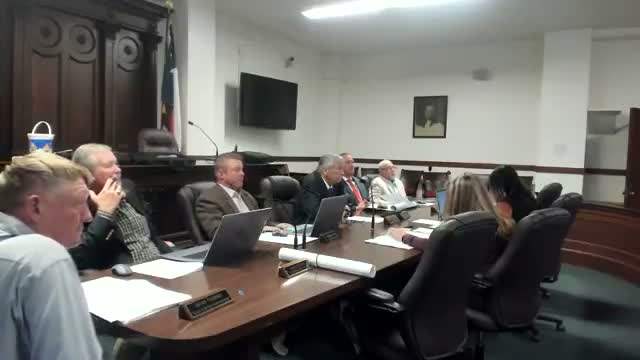 Resident warns commissioners of alleged unpermitted mining near Navasota River, cites past contested permits