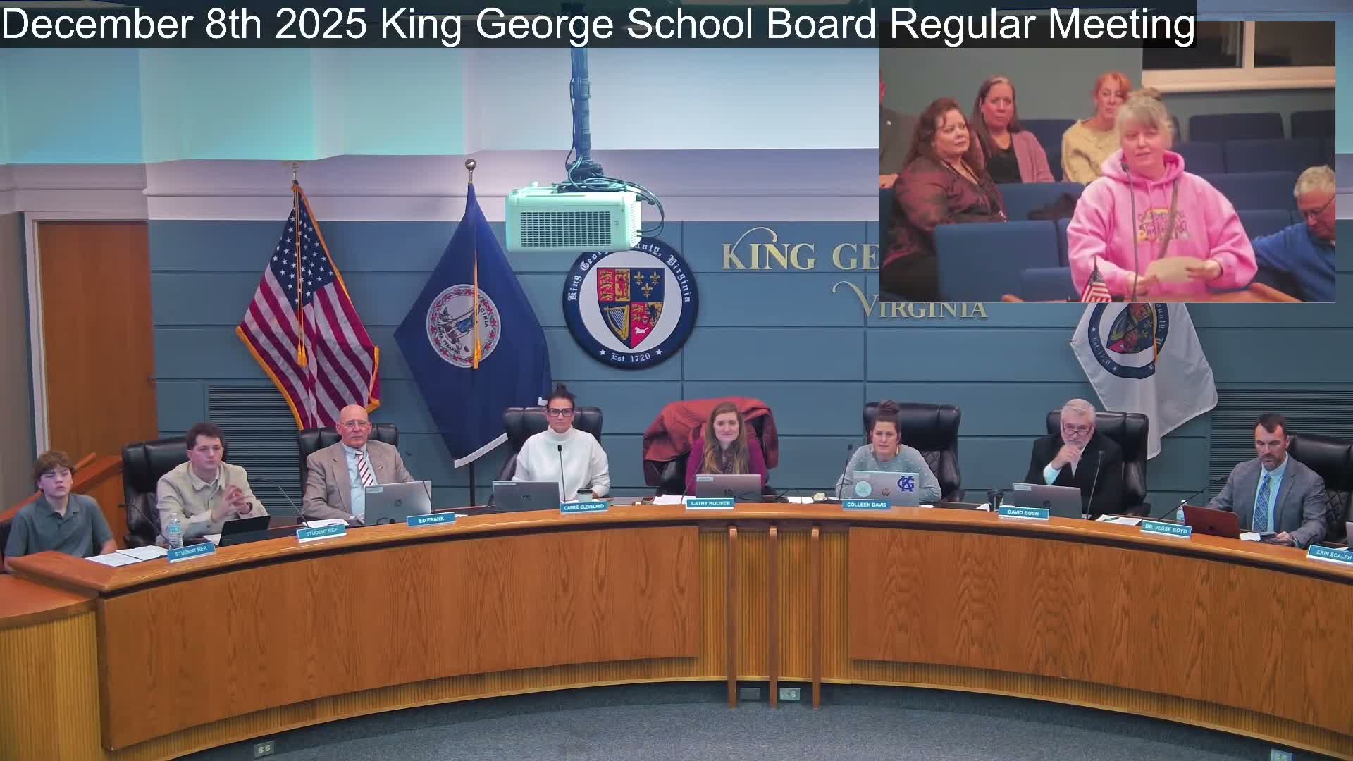 Parents and students press King George school board over middle-school club policy after GSA request