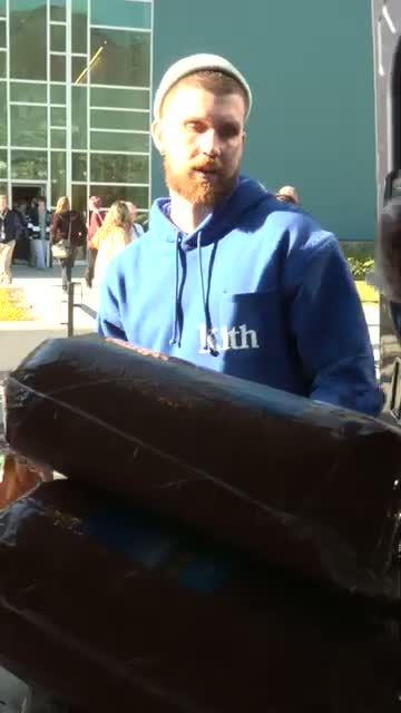 Resident says local donors brought 150 hams to Davis County families