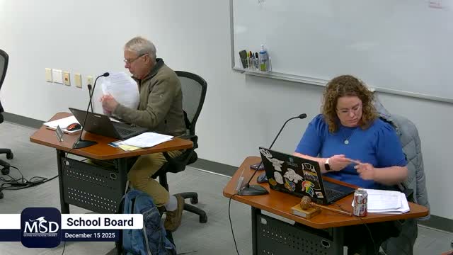 Board approves annual meeting date, three early graduations and WIVA student transfers