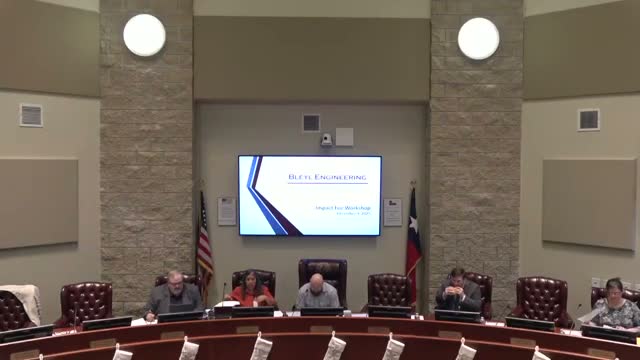 Cleveland workshop reviews draft impact-fee study proposing $3,505 per single-family-equivalent unit