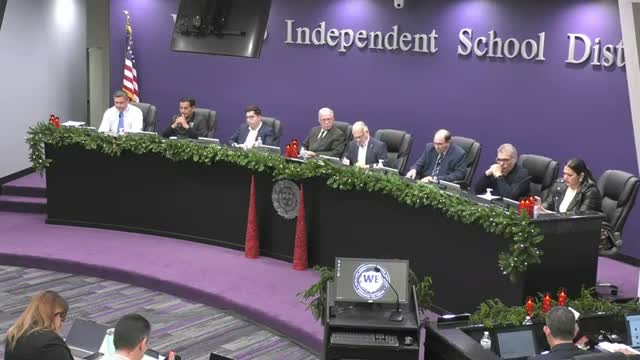 Weslaco ISD superintendent flags enrollment decline and insurance shortfalls, outlines facilities work