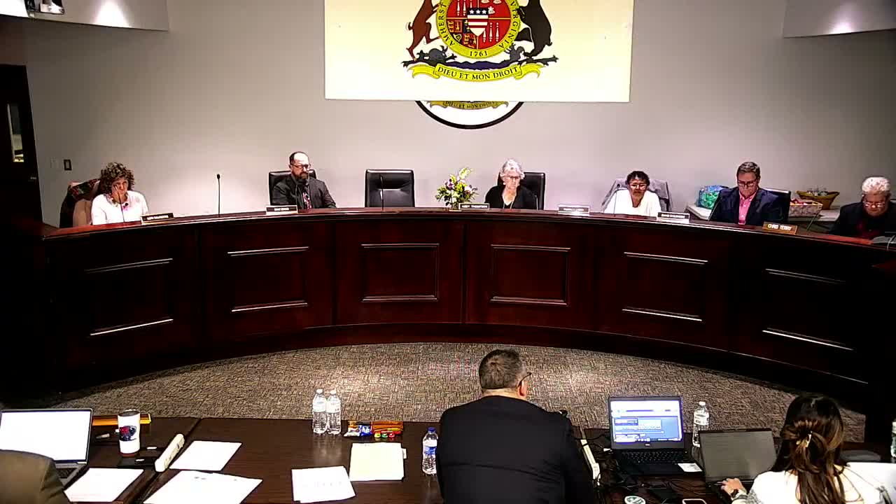 Board opens budget hearing, approves telehealth policy and moves consent agenda