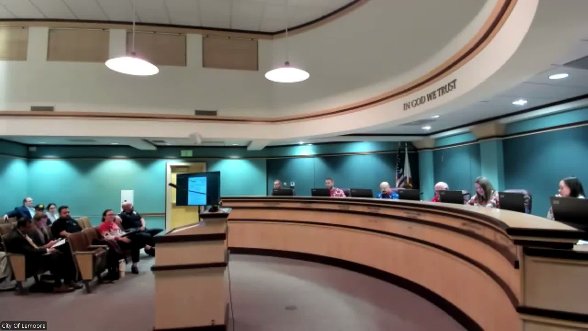 Lemoore council approves $50 million smart‑city package and 20‑year financing for guaranteed energy savings contract