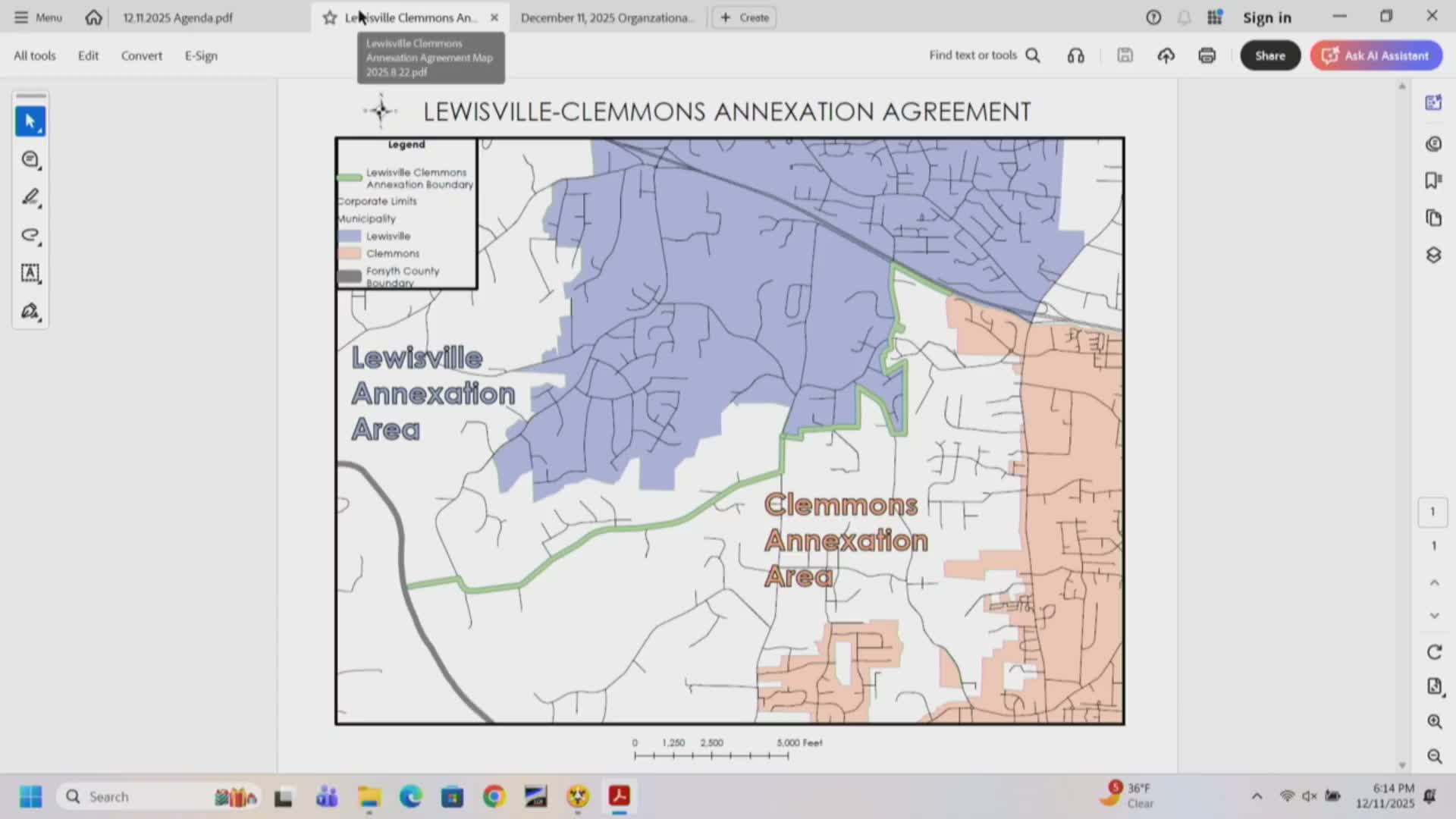 Lewisville council reinstates 20-year Lewisville–Clemons annexation agreement