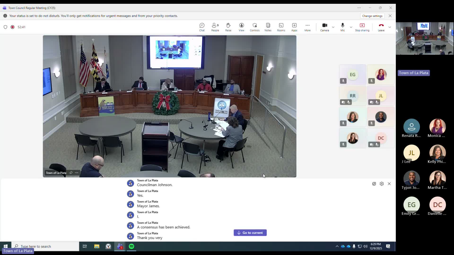 La Plata council directs town manager to secure continuity of legal services during attorney search