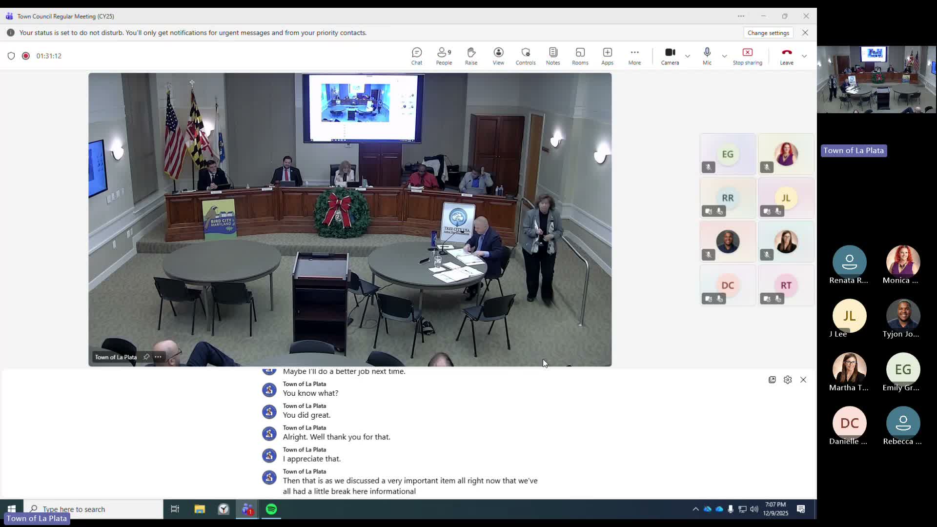 La Plata council kicks off FY27 budget, backs GFOA reserve guidance