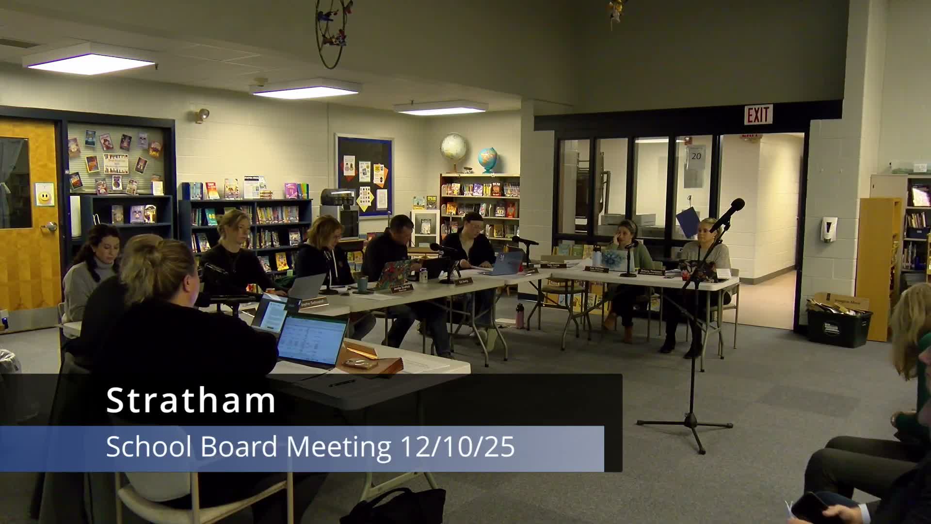 Board appoints interim clerk and adopts updated policies after packet review