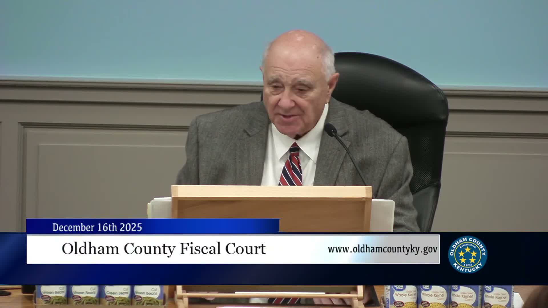 Oldham County approves 2026 budget orders, grants and routine business alongside plan vote