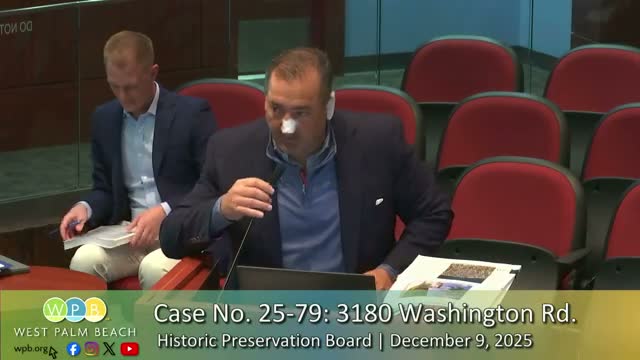 Board defers proposed demolition and new construction at 3180 Washington Road for redesign