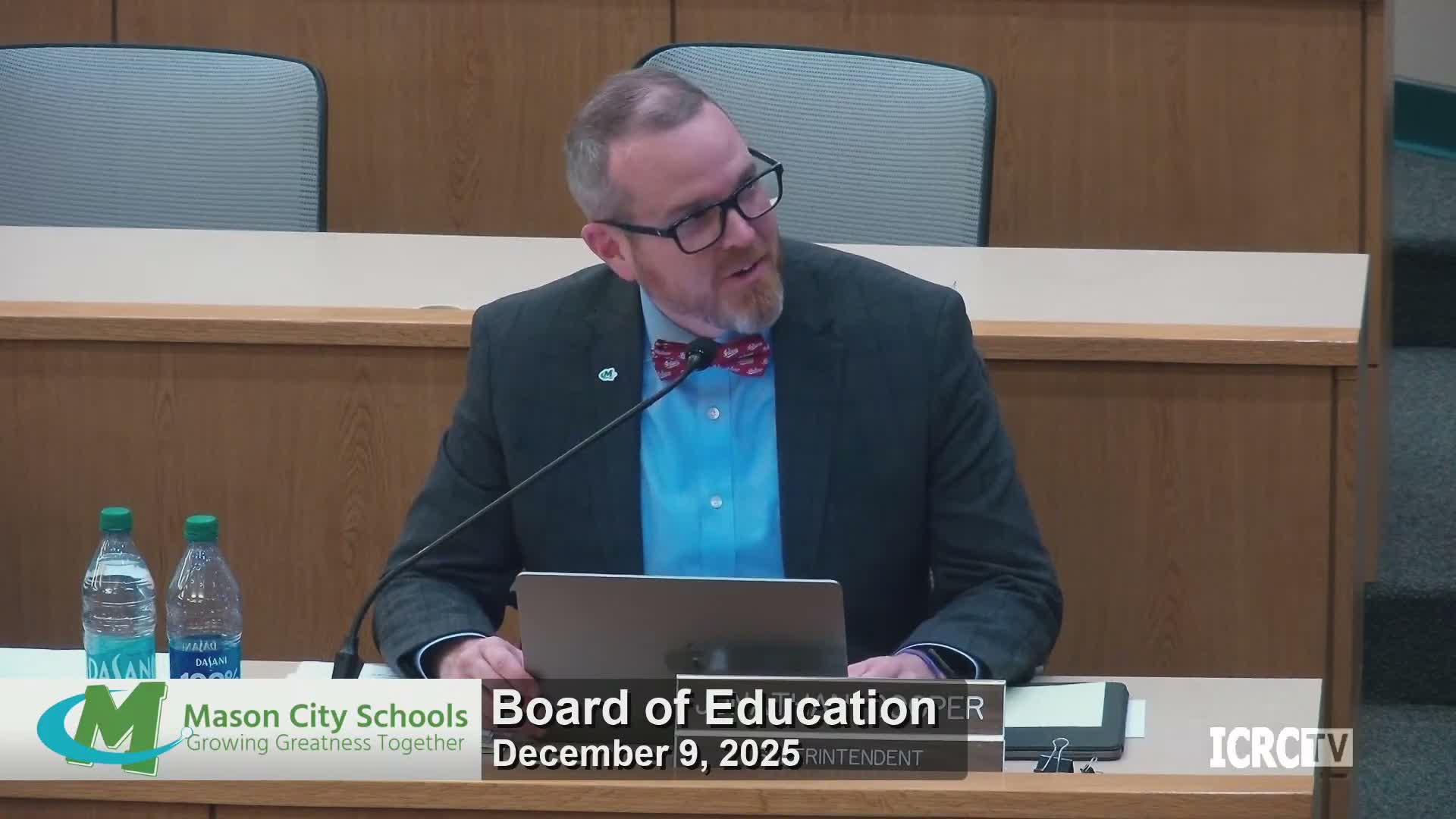 Mason City Board honors Connie Yingling after 26 years of service