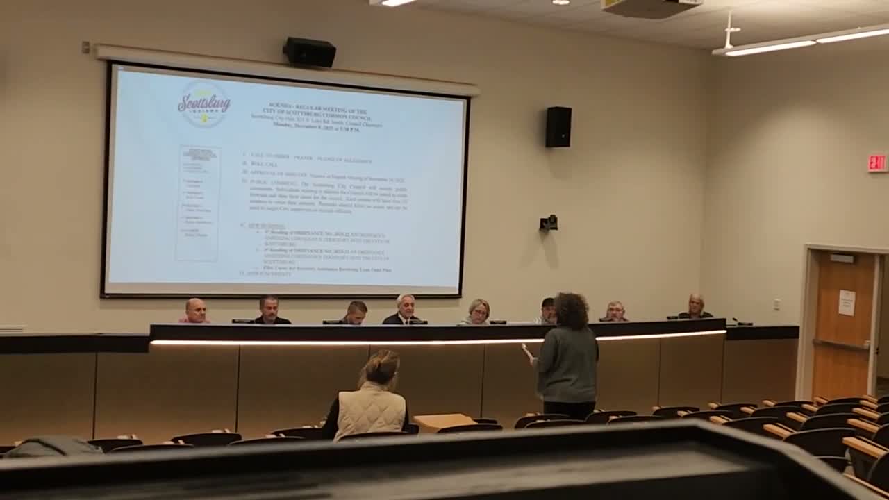 Scottsburg City staff propose trimming documentation and removing COVID language from revolving loan fund plan