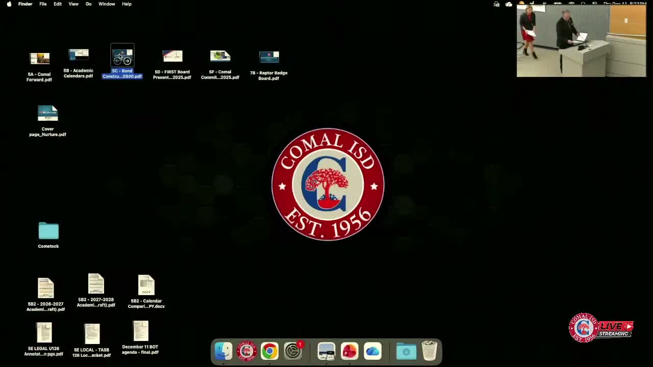 Comal ISD reports progress on Bond 2021 and Bond 2023 projects; district cites $388M spent of 2021 bond and $194M incurred on 2023 bond