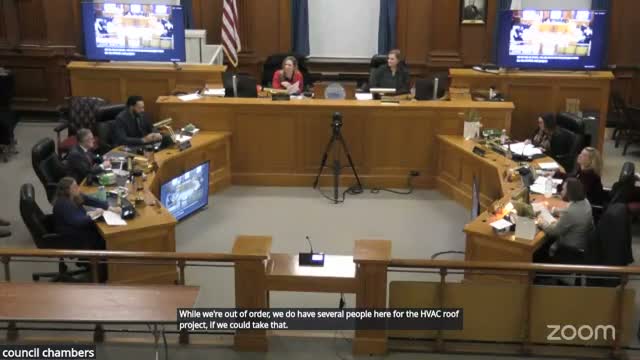 Medford committee hears HVAC and ADA roof update; approves $2 million FY27 capital request to send to mayor and council