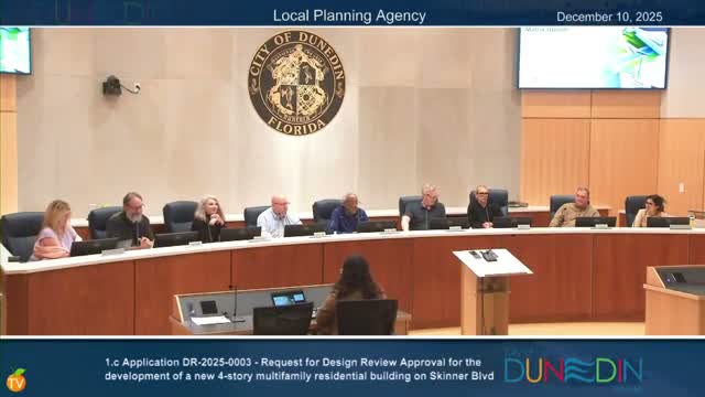 Dunedin LPA backs two‑path update to Sustainability Matrix, adding a new scorecard and a third‑party exemption