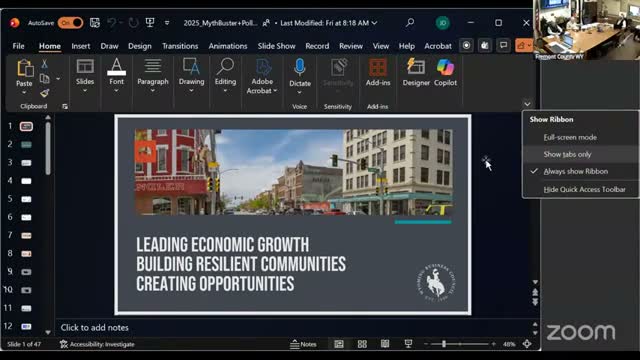 Wyoming Business Council tells Fremont County: housing and workforce gaps drive out-migration