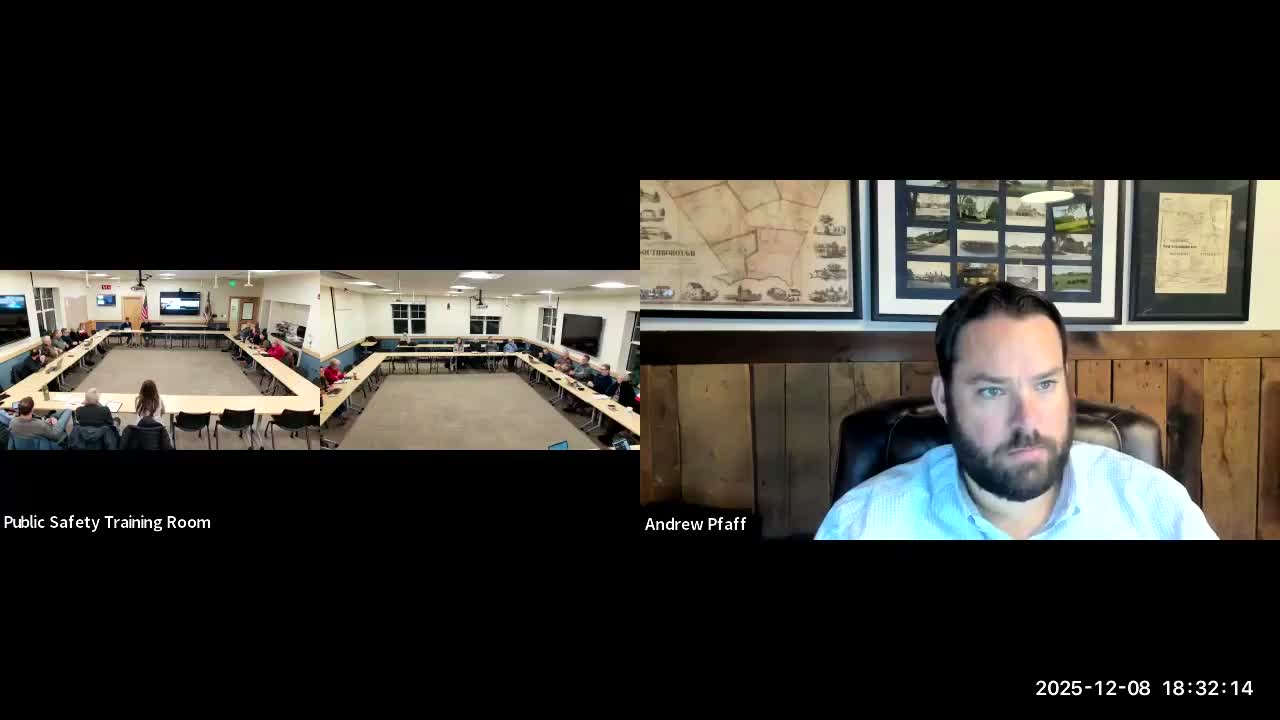 Southborough boards set path for special town meeting to study Neary options; roof to be separate warrant article