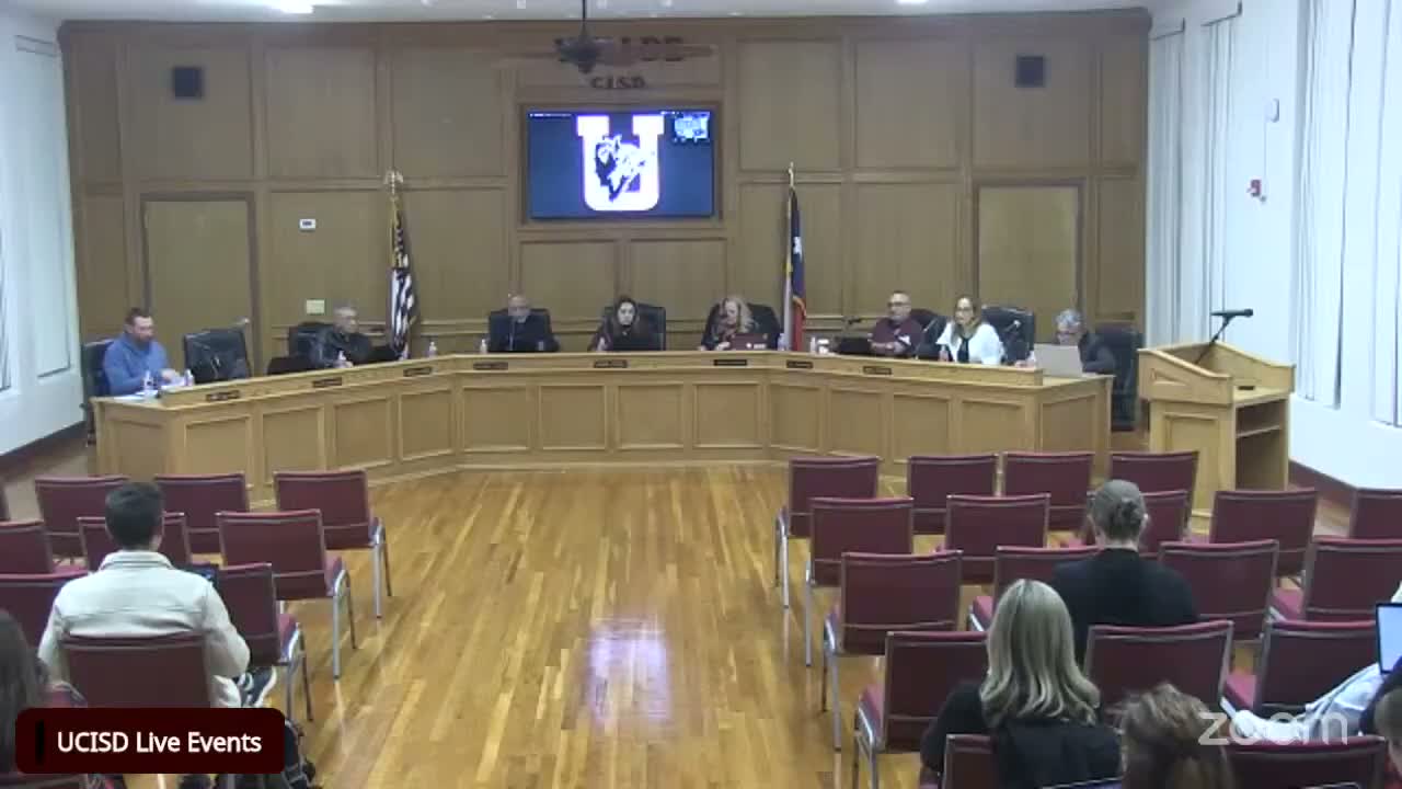 Uvalde CISD sets May 2, 2026 uniform election date and delegates contracting authority to superintendent