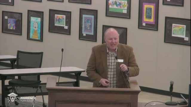 Lawrence schools present audited enrollment report showing steady class sizes, 21% mobility rate