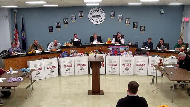 Depew trustees approve auction proceeds, SEQR-type sewer finding, compressor contract, budget tweaks and a part-time hire