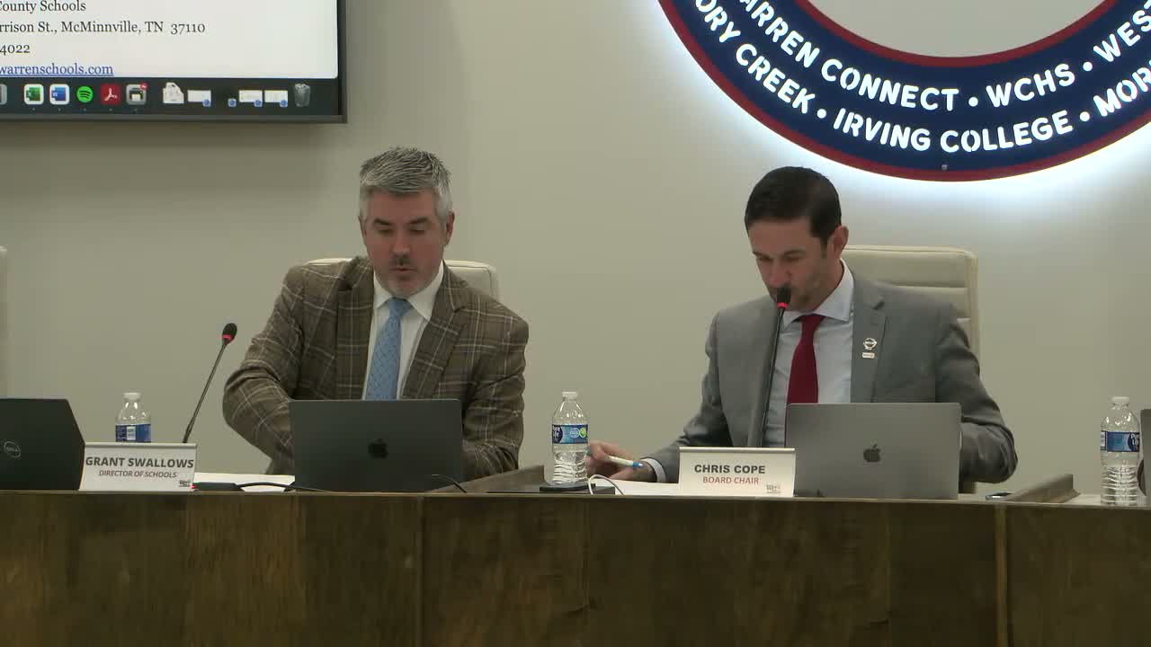 Superintendent presents report-card preview as district named 'advancing' for second year