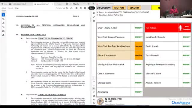Wayne County OKs $200,000 for magnetometers amid questions about future sale