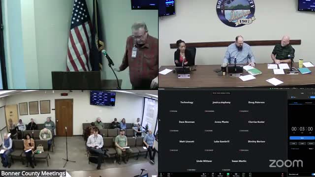 Bonner County approves routine contracts, claims and financial reports; commissioners give emergency and community updates