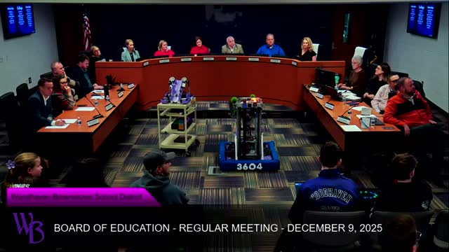 Woodhaven-Brownstown robotics teams showcase state wins, outreach and internship outcomes